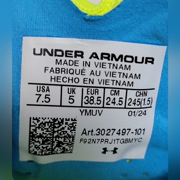 Under Armour Magnetico Pro 3 FG Women's Soccer Cleats Size 7.5 White 3027497-101 - Picture 4 of 9